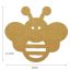 Figuras De Mdf Natural Abeja Ch