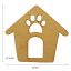 Figuras De Mdf Natural Casa Perro Ch
