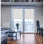Persiana Enrollable Blackout 90 - 180 cm Blanco