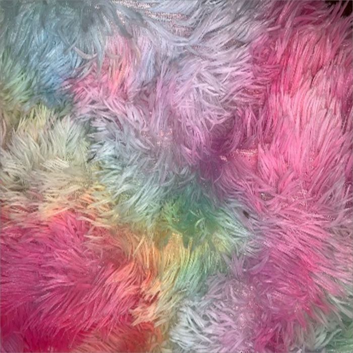 Peluche Tela Polar Parisina Peluche Pelo Largo Multicolor ✓ Parisina