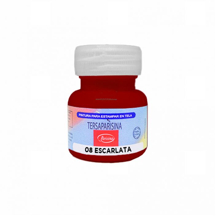 Pintura Textil Parisina Rojo de 30 ml