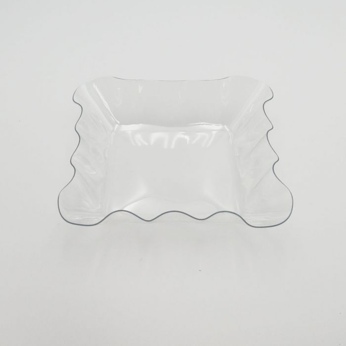 Recipiente Plástico Transparente 29.5 x 5.5 cm ✓ Mercería Parisina