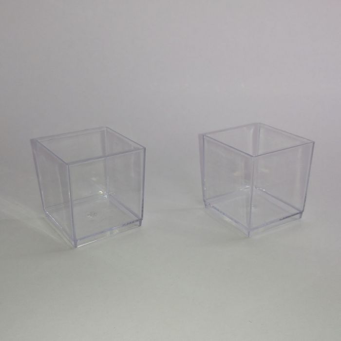 Cubo Transparente de Plástico - La Lloca
