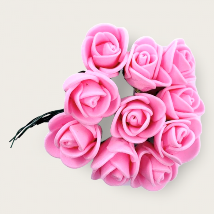 Rosa de Foami Rosa Chica | ✓ Mercería Parisina Rosa de Foami Rosa Chica | ✓ Mercería Parisina