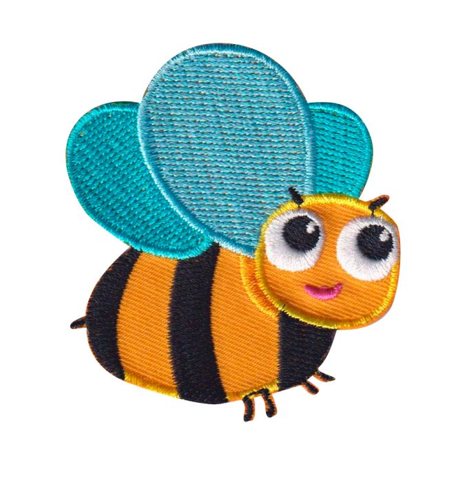 Aplicación Bordada Abeja | ✓ Mercería Parisina