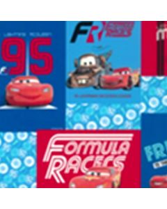 Acolchado Disney Cars Azul Rey