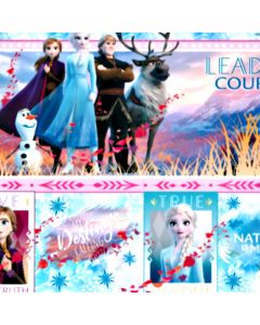 Acolchado Disney Frozen Guia Azul Cielo