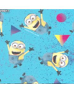 Acolchado Disney Minions Geo Azul Cielo