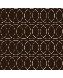 Acolchado Capitonado Zara Circulo Café Chocolate.