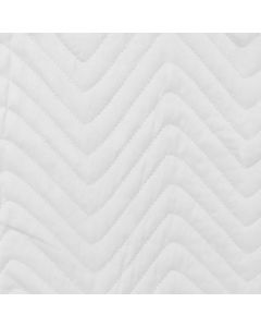 Acolchado Saturno Moderno Blanco
