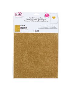 Transfer c/glitter Tulip Oro No.31624