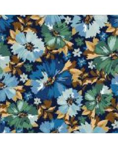 Jamaica 1.50 Estampado Flor Grande Blanco