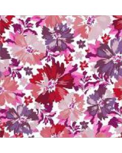 Jamaica 1.50 Estampado Flor Grande Rojo