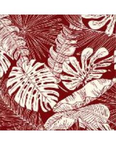 Jamaica 1.50 Estampado Tropical Rojo