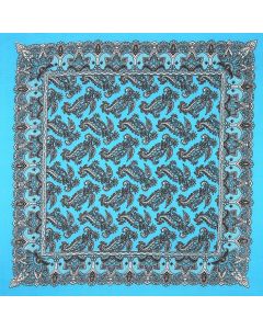 Paliacate Liso Azul Turquesa