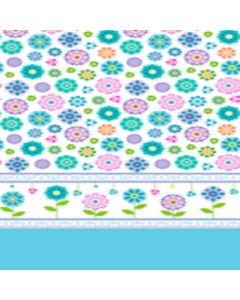 Jamaica Cenefas Jardin Azul Turquesa