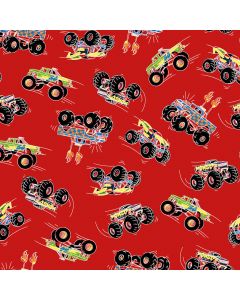 Jamaica Infantil Monster Truck Rojo