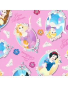 Micro Fibra Disney Princesas Rosa Medio