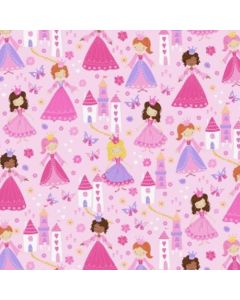 Silky Estampado 1.10 Princesas Rosa Pastel