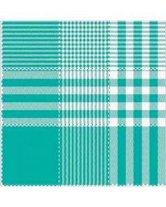 Blancos Mantel Domino Preteñido Maquinilla Verde Menta
