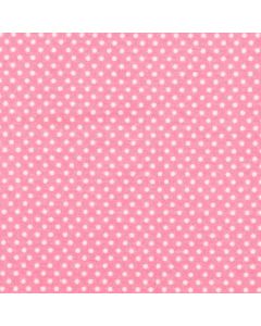 Blancos Molleton Bolas Rosa Pastel