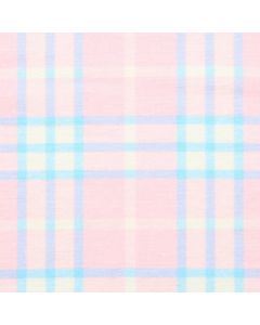 Blancos Molleton Cuadro Rosa Pastel