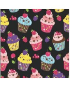 Blancos Micro Trapo Estampado Cupcake