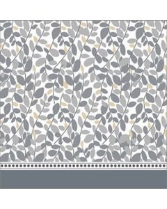 Bramante Estampado Ramas Gris Oxford