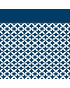Bramante Estampado Geo Azul Marino