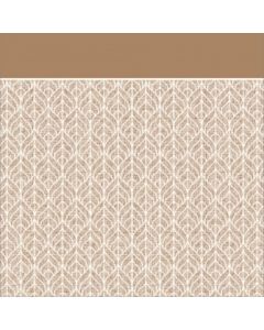 Bramante Estampado Cadena Café Beige