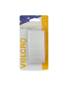 Sujetadores c/Adhesivo Para Telas Blanco 2.5 cm x 1.9 cm