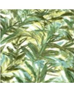 Decoración Tulum Hojas Acuarela Verde Limón