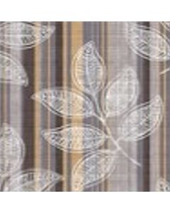 Decoración Tulum Raya Con Hoja Gris Oxford