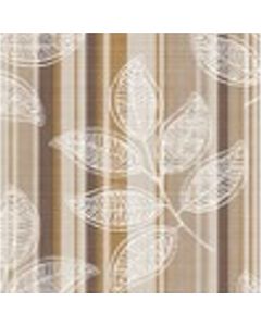 Decoración Tulum Raya Con Hoja Café Beige