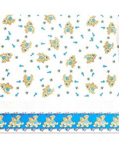 Cortina Sevilla Infantil Osos Azul Cielo