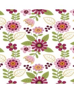 Cortina Marquesita Flor Chica Rosa Fiusha