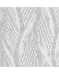 Cortina Gasa Santorini Ondas Gris Perla