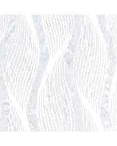 Cortina Gasa Santorini Ondas Blanco