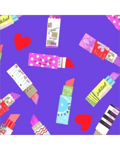 Decoración Infantil Lipstik Morado