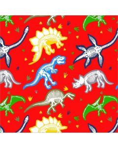 Decoración Infantil Fósiles Rojo