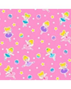 Decoración Infantil Bailarinas Rosa Medio