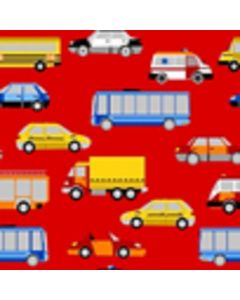 Decoracion Infantil Coches Rojo