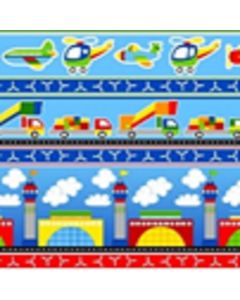 Decoracion Infantil Aereopuerto Azul Cielo