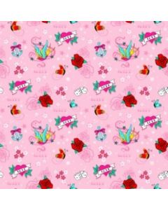 Decoración Infantil Love Rosa Pastel