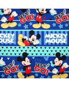 Decoracion Canasta Disney Mickey Azul Rey