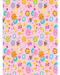 Jamaica Infantiles Flores Rosa Pastel