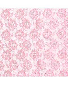 Encaje Paris Liso Rosa Coral
