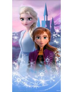 Felpa Toalla Disney Frozen Azul Cielo