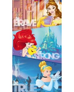Felpa Toalla Disney Princesas Azul Marino