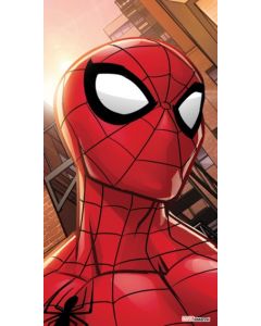 Felpa Toalla Disney Spiderman Rojo